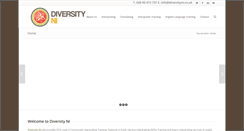 Desktop Screenshot of diversityni.co.uk