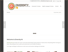 Tablet Screenshot of diversityni.co.uk